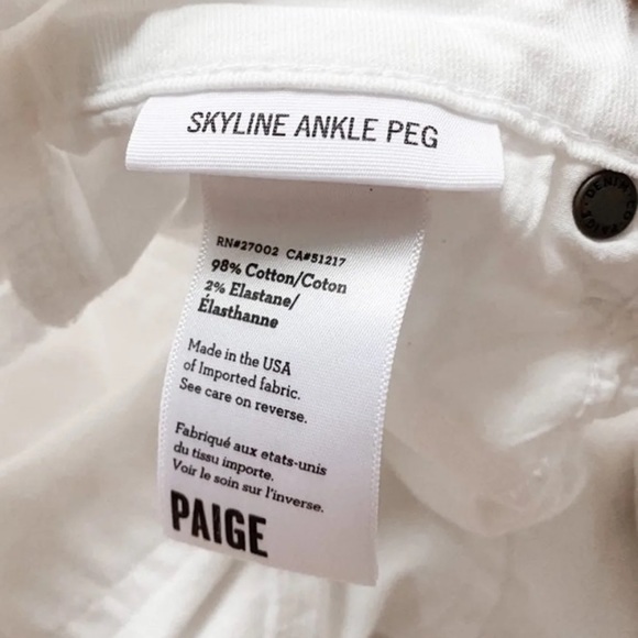 Paige White Jeans - Picture 2 of 3